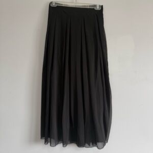 Elegant Black Maxi Skirt